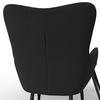 RELAXFÅTÖLJ AURORA - svart, Modern, metall/trä (68,5/99/90cm) - Bessagi Home