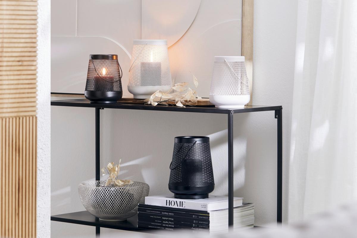 Konsolentisch Chloe in Schwarz - Schwarz, Modern, Metall (80/80/27cm) - Mömax