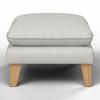 SOFFA ILLA - ljusgrå, Modern, trä/textil (154/84/86cm) - Bessagi Home