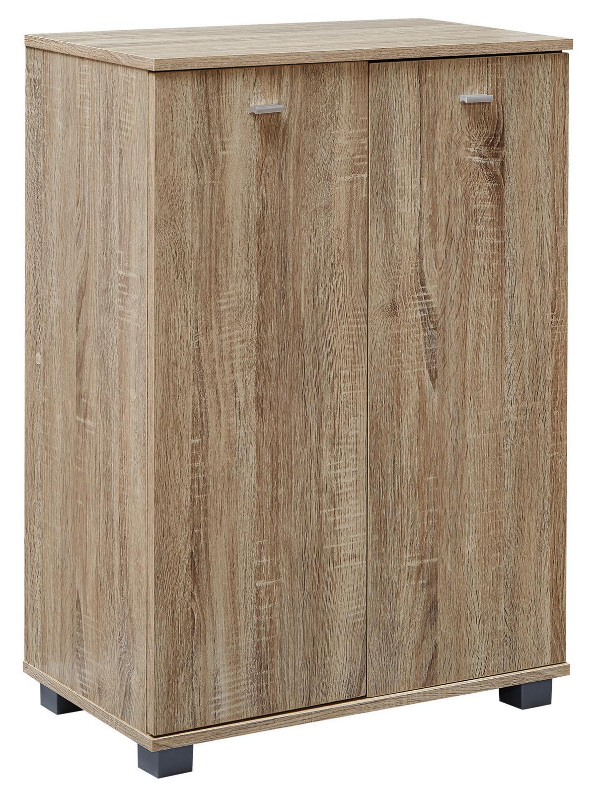 Omara Za Čevlje Taja - srebrne barve/siva, Konvencionalno, leseni material (60/90/35cm) - MID.YOU