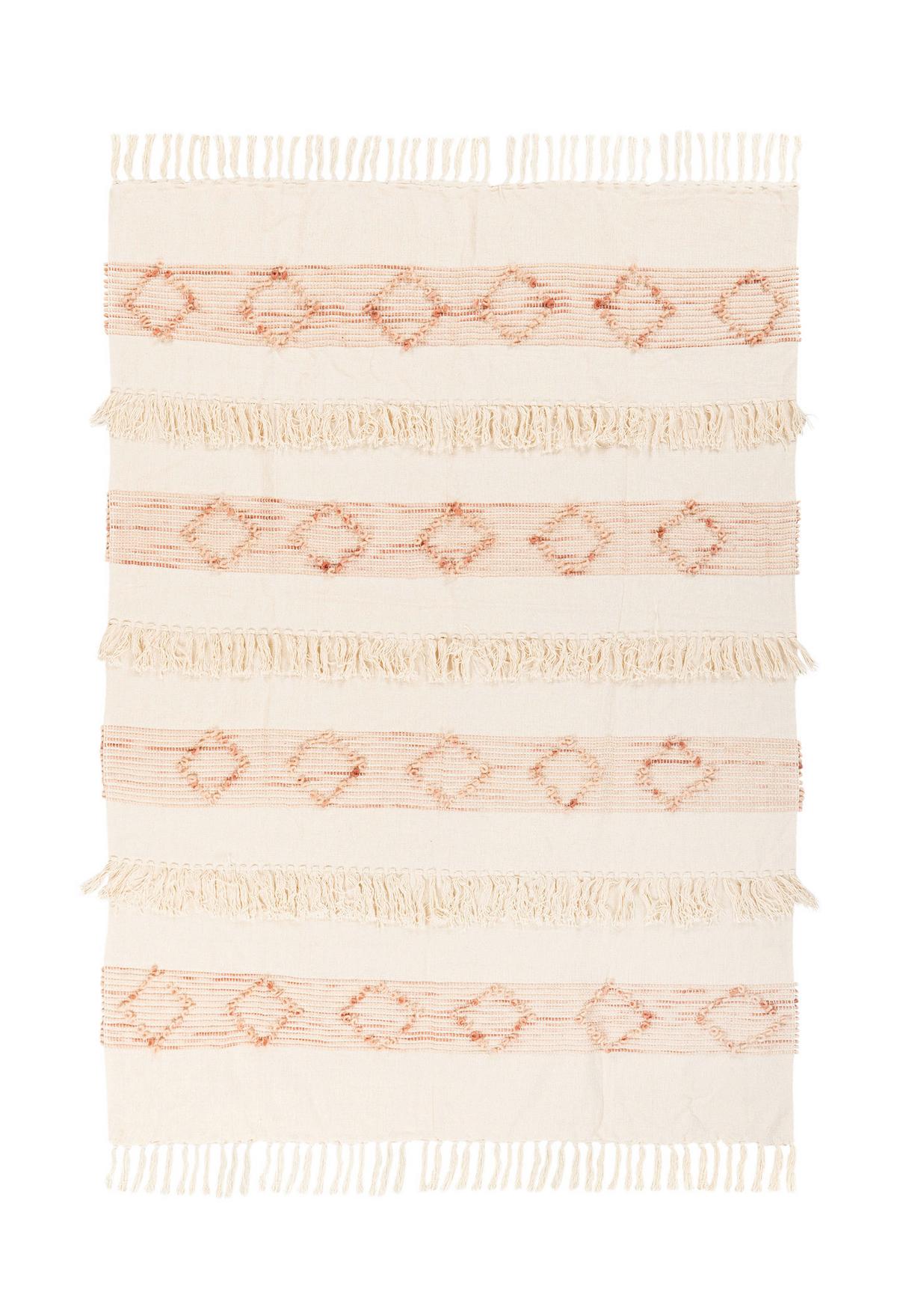 DECKE BOHIST 225 - Naturfarben, Konventionell, Textil (130/170cm)