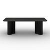 ESSTISCH KIANO - Schwarz, MODERN, Holz/Keramik (220/105/76cm) - Bessagi Home