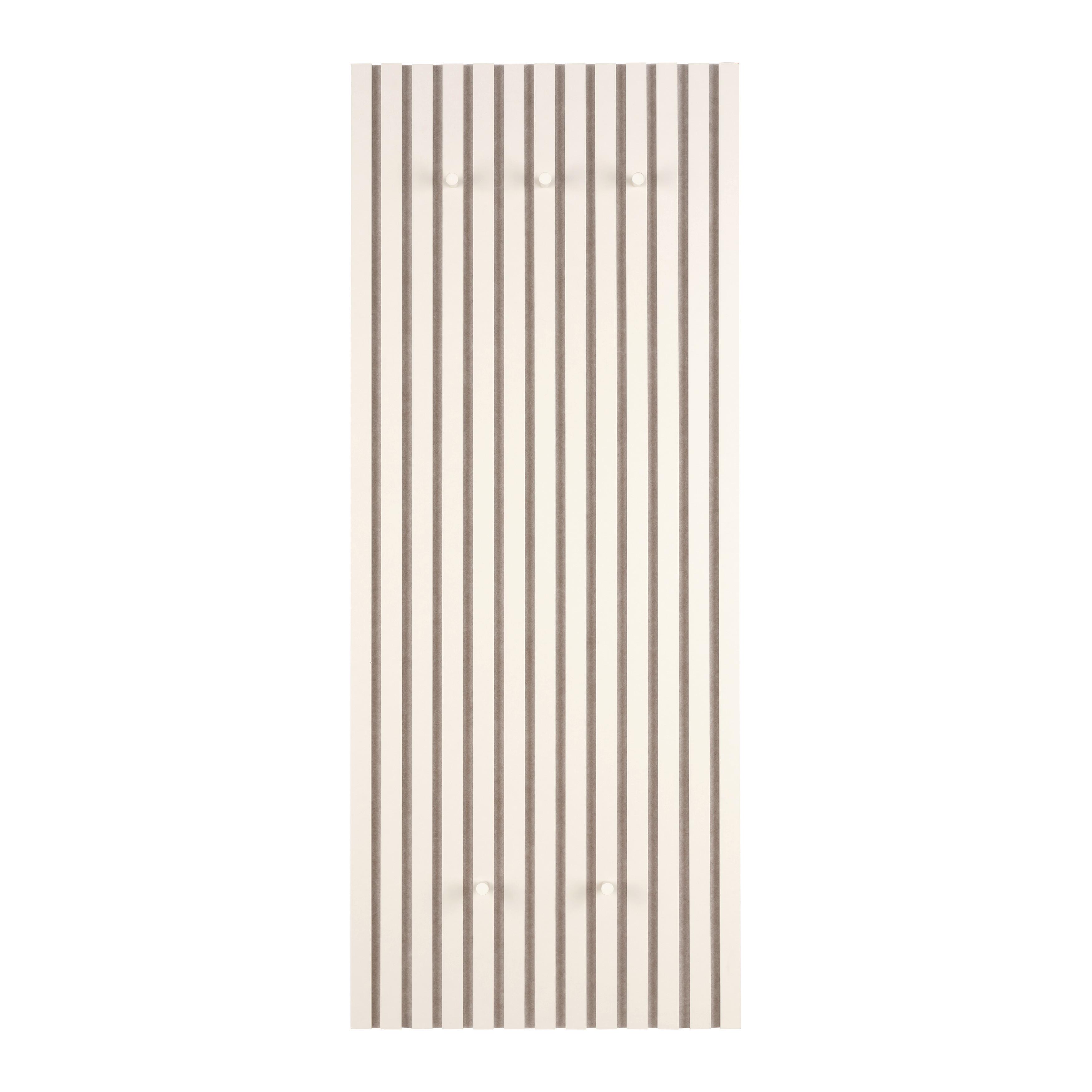 HALLPANEL GRACE -SB- - sandfärgad, Modern, metall/trä (50/125/7,5cm) - Mömax