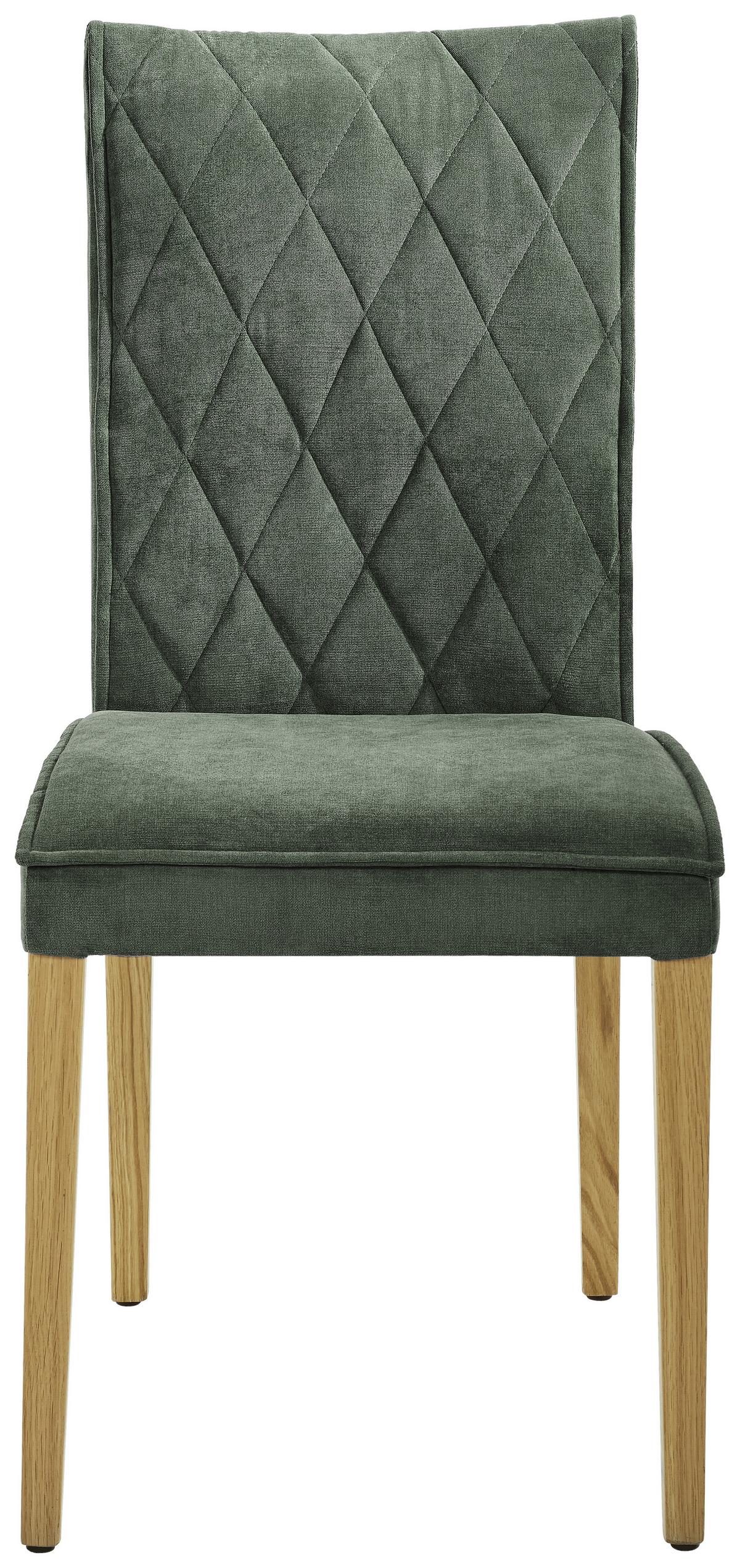 KRZESŁO NOBO - kolor dębowy/kolor naturalny, Konventionell, drewno/tkanina (46/95/64cm) - Cantus