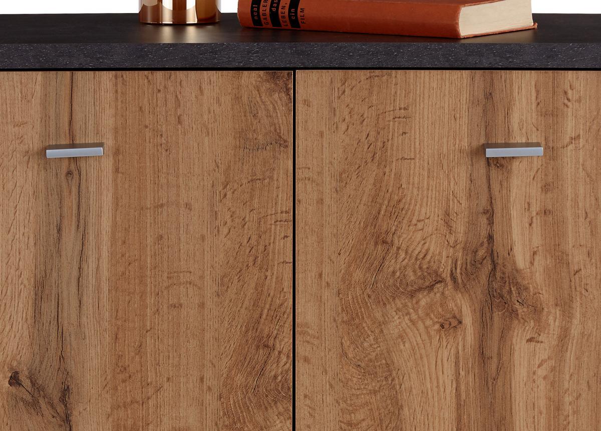 Comodă 4 YOU - culoare lemn stejar, Modern, material pe bază de lemn (74/85,4/34,6cm) - Modern Living