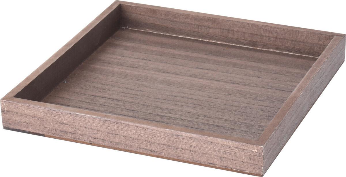 Kínálótálca Wood - fa (25/25/3cm)