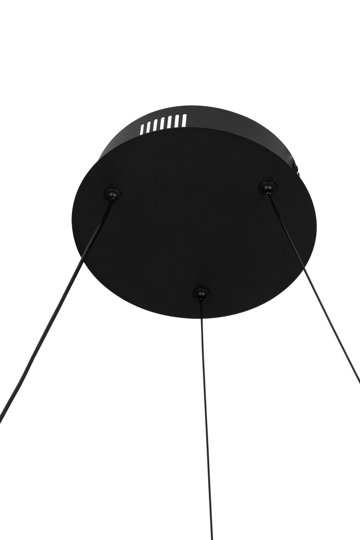 LAMPA WISZĄCA LED BIRMINGHAM *SBN* - czarny, Lifestyle, tworzywo sztuczne/metal (67/150cm) - Novel