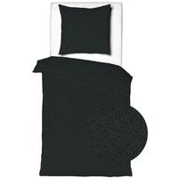 Lenjerie de pat Shell cca. 200x220/2x50x70 cm - negru, textil (200/220cm) - Mömax