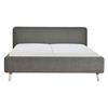 STOPPAD SÄNG SKAGEN - sandfärgad/brun, Klassisk, trä/textil (160/200cm) - Mömax
