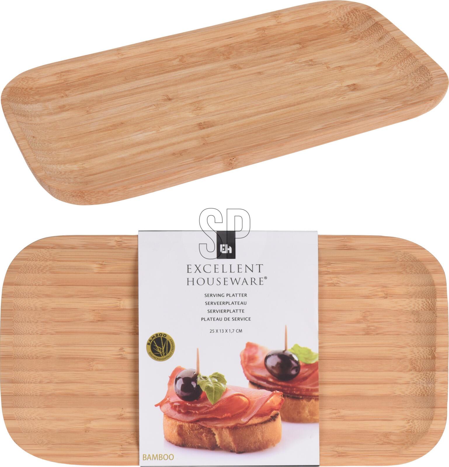 Poslužavnik Za Serviranje Bamboo - Basics (25/13/1,8cm)