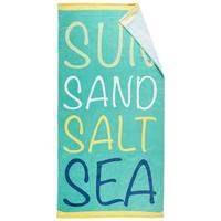 RĘCZNIK PLAŻOWY SUN - różnokolorowy, Lifestyle, tkanina (90/180cm) - Esposa