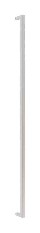 Schrankgriff Unit L:35cm Edelstahl Gebürstet - Edelstahlfarben, MODERN, Metall (35,2/2,8/0,6cm) - Based