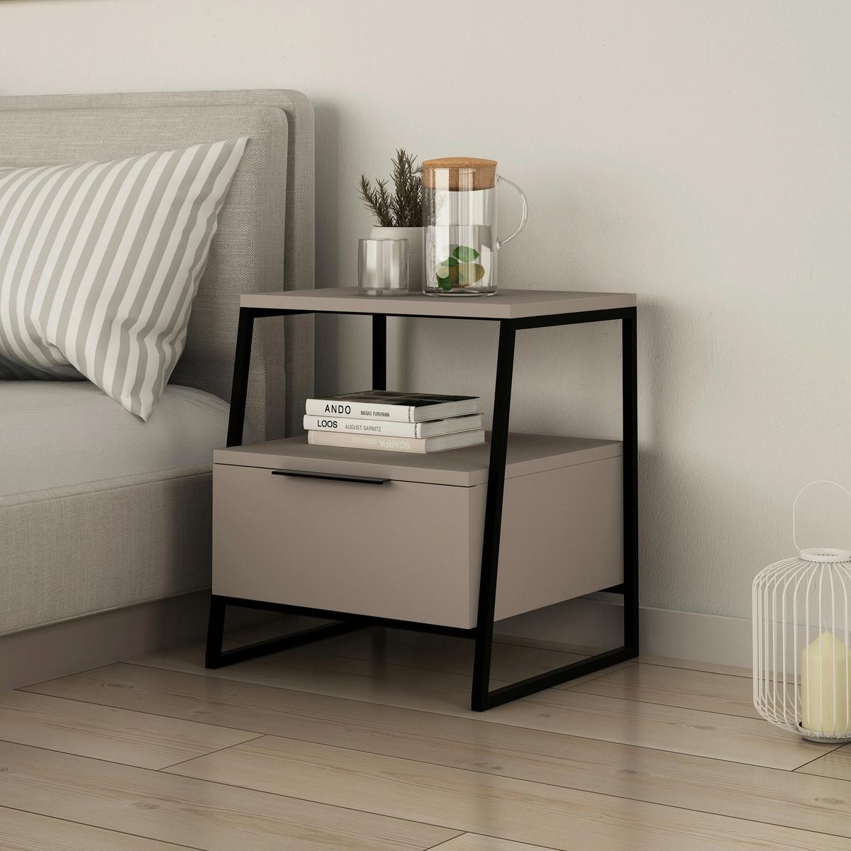 Mizica Pal - siva/bela, Design, leseni material (45/40/50cm) - Livetastic