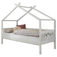 Igralna Postelja Susa, Bela, Bor, 90x200 - bela, Moderno, les (90/200cm) - Livetastic