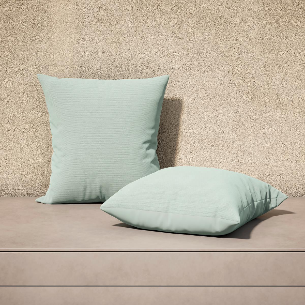 Outdoorkissen Divina Grün ca. 45x45 cm - Grün, MODERN, Textil (45/4/45cm) - Bessagi Garden