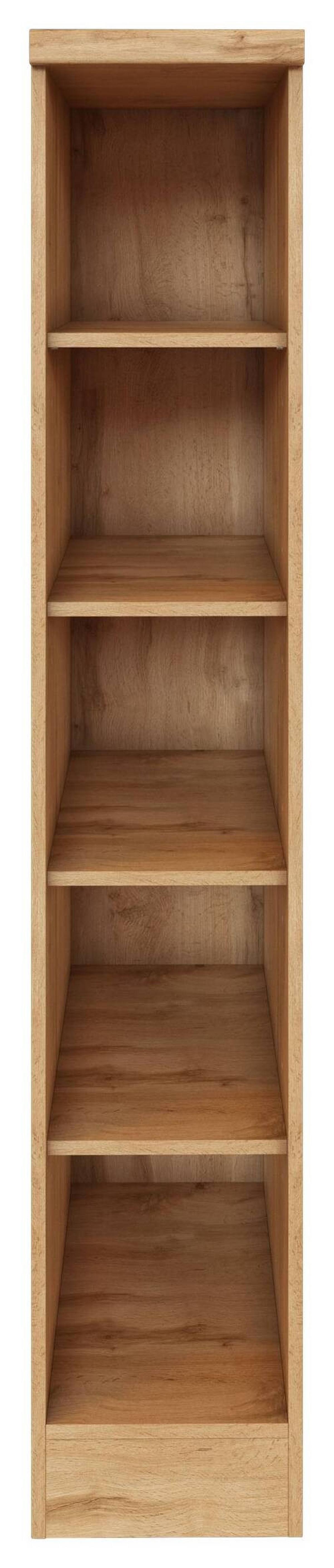Regal Florenz ca. 30 cm Eiche Wotan Dekor - Eiche Wotan, Design, Holzwerkstoff (30/166/60cm) - Held