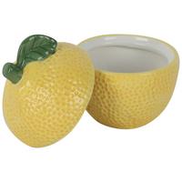 Dekoschale Kobi Grün/Weiss/Hellgelb - Weiss/Hellgelb, Keramik (9,4/12,3cm) - Mömax