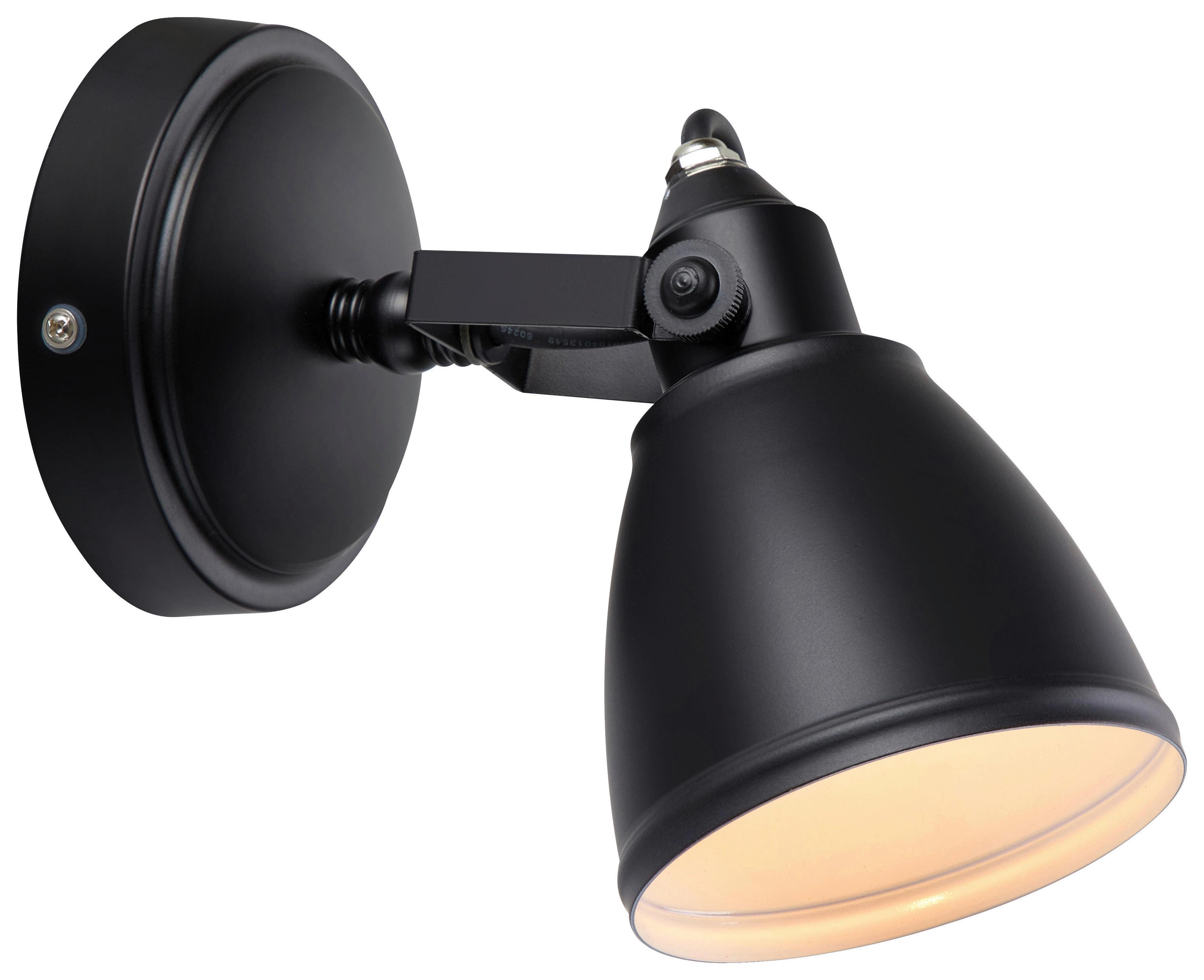 Wandleuchte Fjällbacka max. 20 Watt - Schwarz, Basics (26/12/20,5cm) - Markslöjd