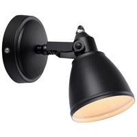 Wandleuchte Fjällbacka max. 20 Watt - Schwarz, Basics (26/12/20,5cm) - Markslöjd