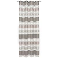 ZASŁONA NA PRZELOTKACH SOPHIE - taupe, Konventionell, tkanina (135/245cm) - Esposa