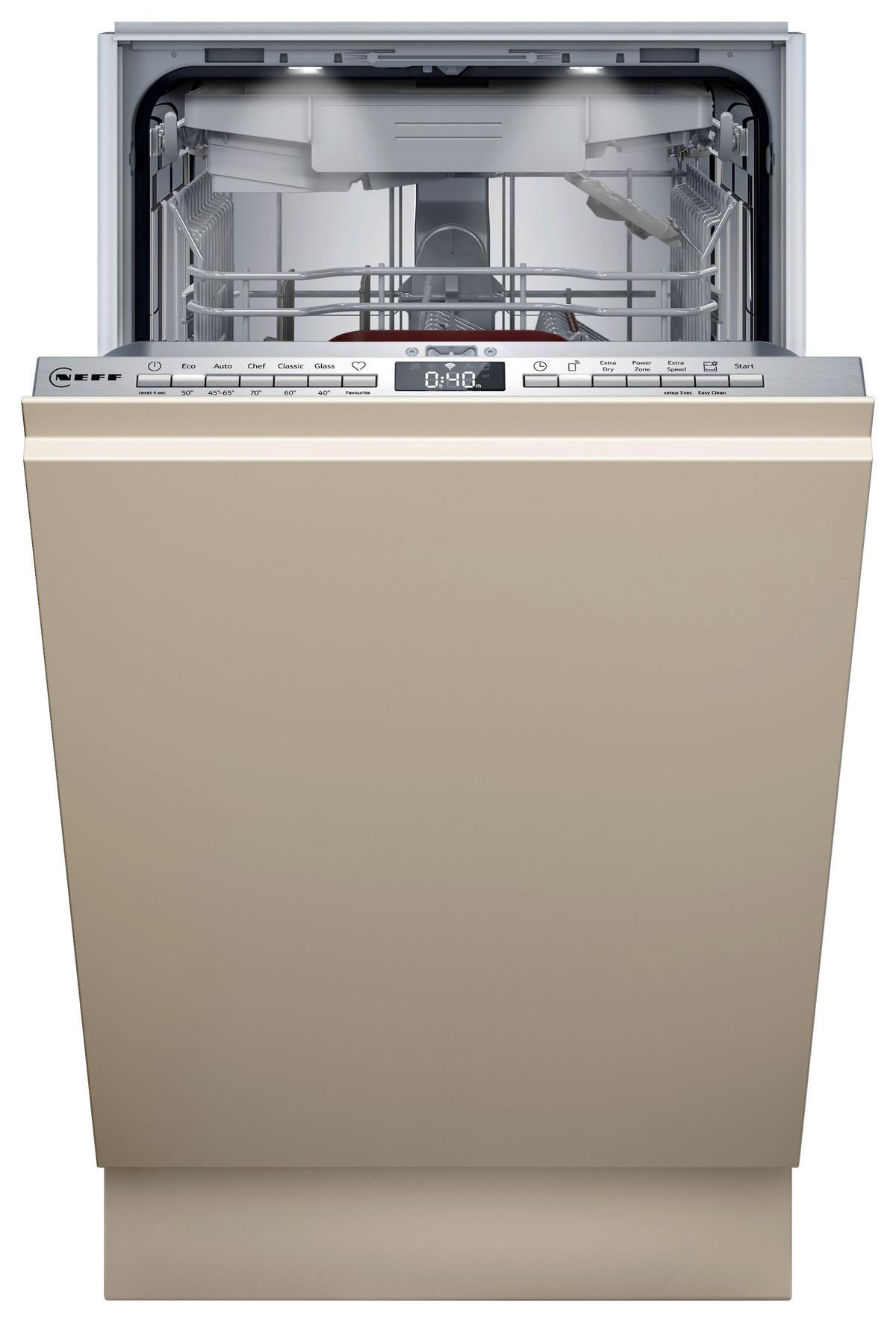 Geschirrspüler S855EMX34E Edelstahlfarben - Edelstahlfarben, MODERN, Metall (44,5/81,5/55cm) - Neff