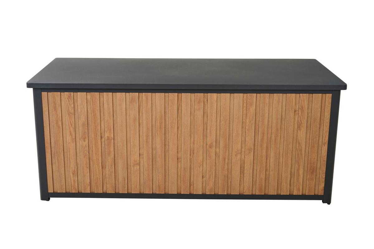 KISSENBOX SABANO KIBOX - Braun, MODERN, Metall (79/75/181cm) - Siena Garden