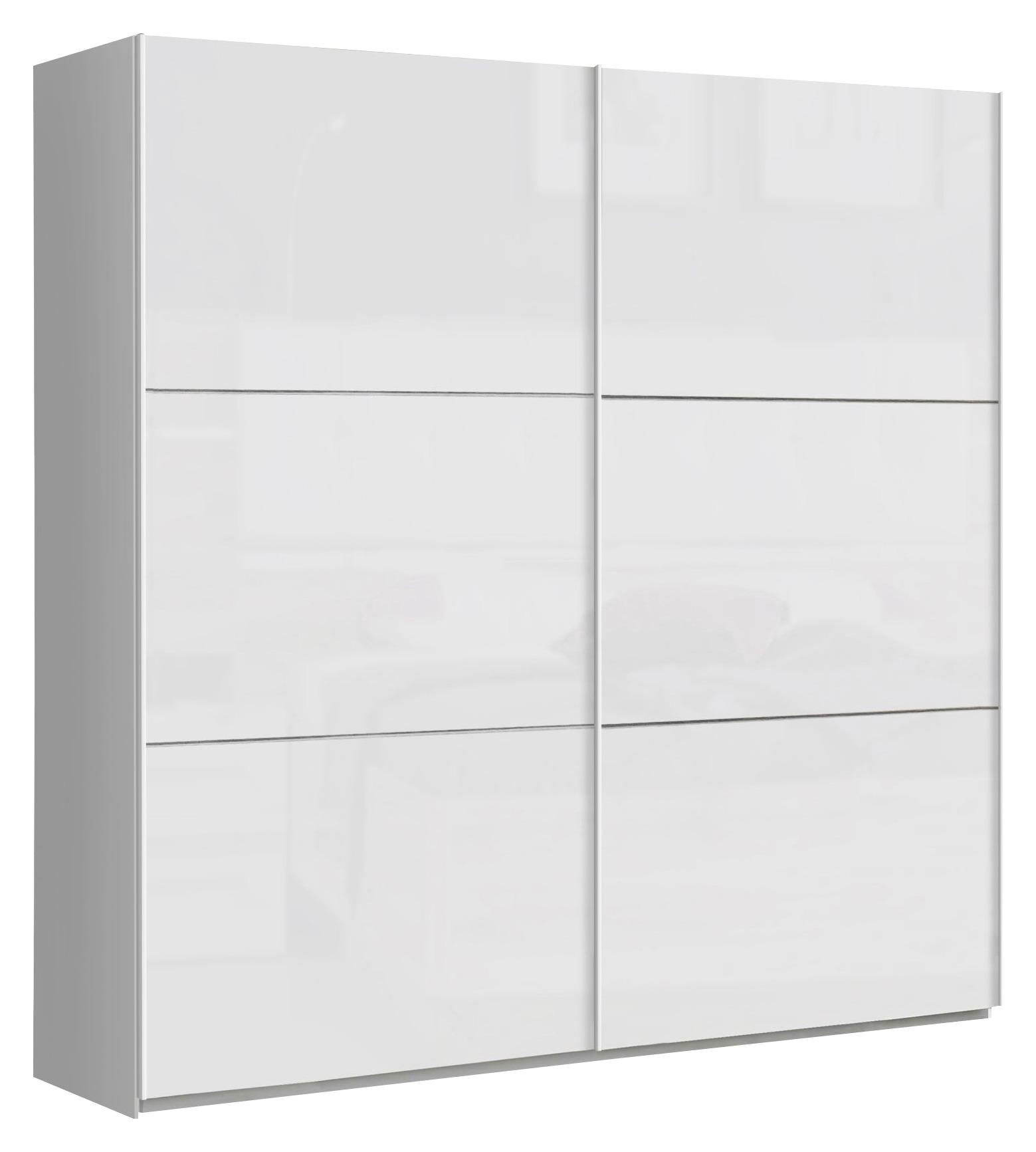 Dulap Laussane - alb, Modern, plastic/metal (220,1/209,7/61,2cm)