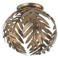 Deckenleuchte Felce Bronzo Bronzefarben max. 22 Watt - Bronzefarben, KONVENTIONELL, Metall (25/23cm)