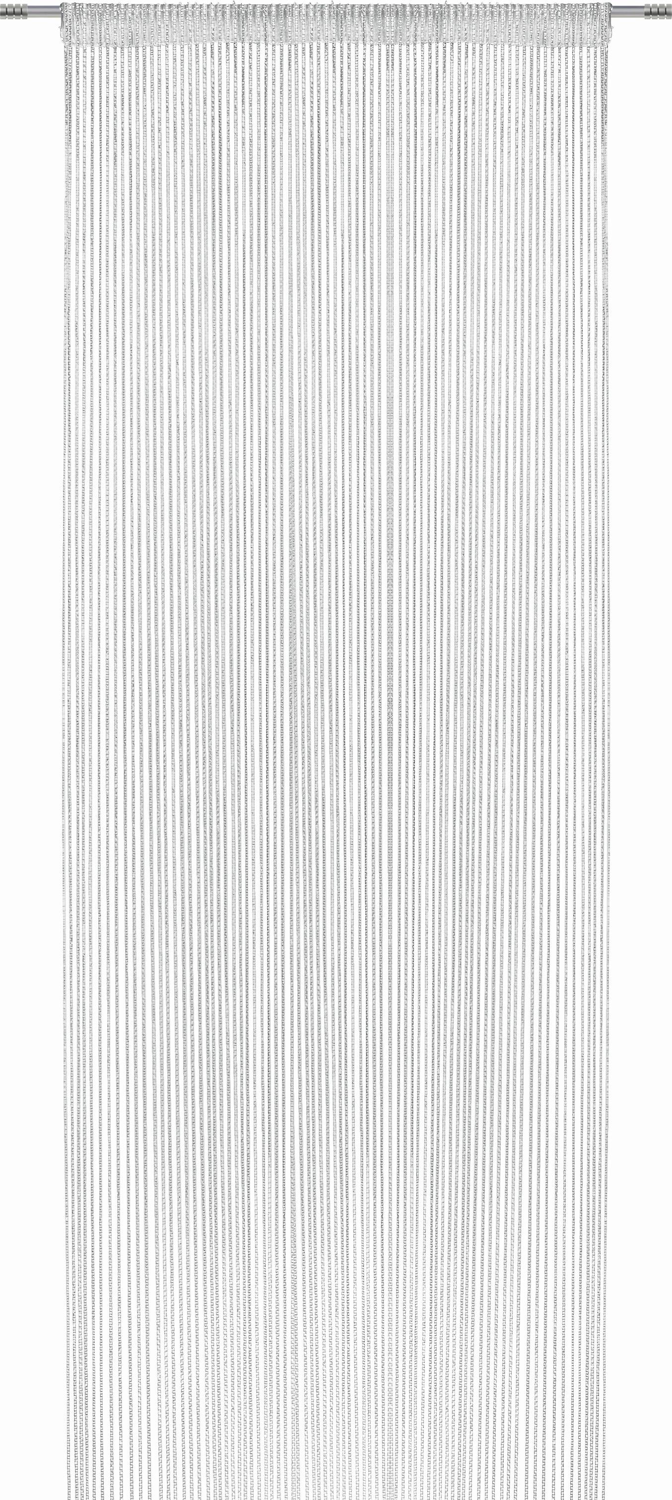 Zsinórfüggöny Lurex - aranyszínű/ezüstszínű, Lifestyle, textil (90/245cm) - Modern Living