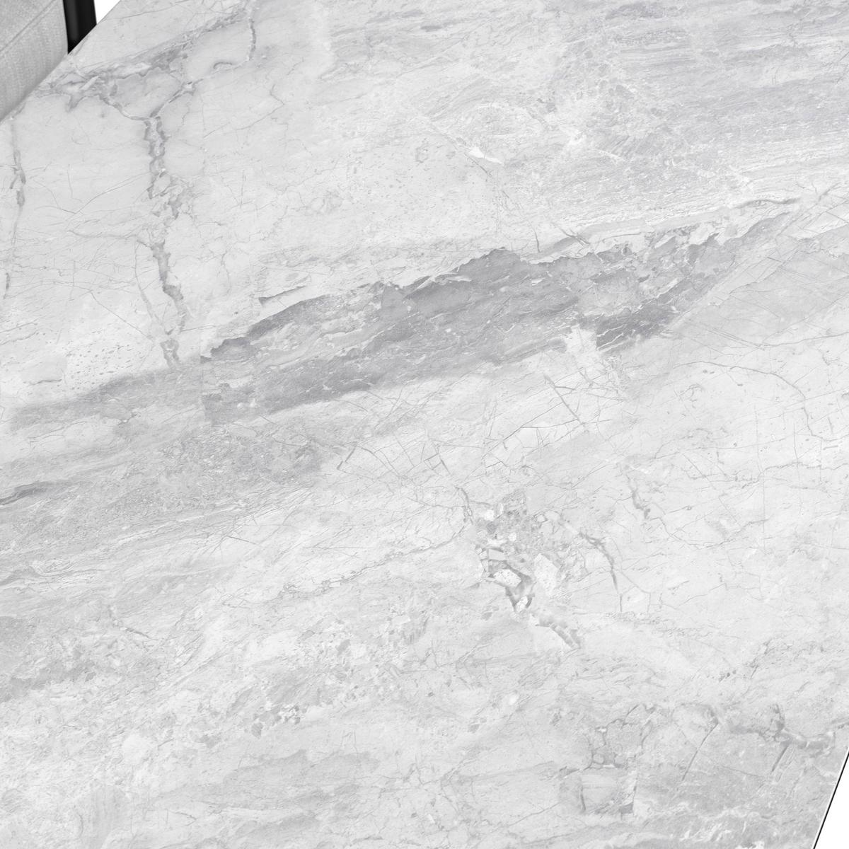 Dining-Loungeset Polly Hellgrau Outdoorstoff/Metall - Dunkelgrau/Hellgrau, MODERN, Kunststoff/Textil - Bessagi Garden