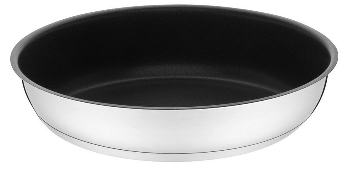 Tigaie pentru prăjit Click&Cook, cca. 24cm - negru, Konventionell, metal (24cm) - Mömax
