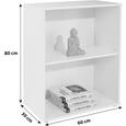 Etajeră Josef 4 - alb, Modern, compozit lemnos (60/80/30cm) Etajeră Josef 4 - alb, Modern, compozit lemnos (60/80/30cm)