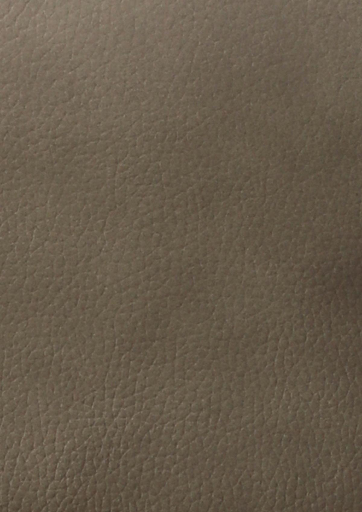 STOŁEK BAROWY VICTORIA - czarny/taupe, Design, skóra/metal (55/105/56cm) - Emilio Belluti