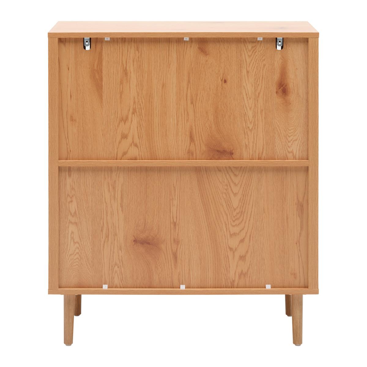 Kommode Barcelona in Naturfarben - Goldfarben/Naturfarben, Lifestyle, Holzwerkstoff/Papier (76/90/35cm) - Mömax