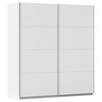 Ormar S Kliznim Vratima Subito - bijela/boje aluminija, Moderno, drvni materijal/metal (181/197/61cm) - Modern Living