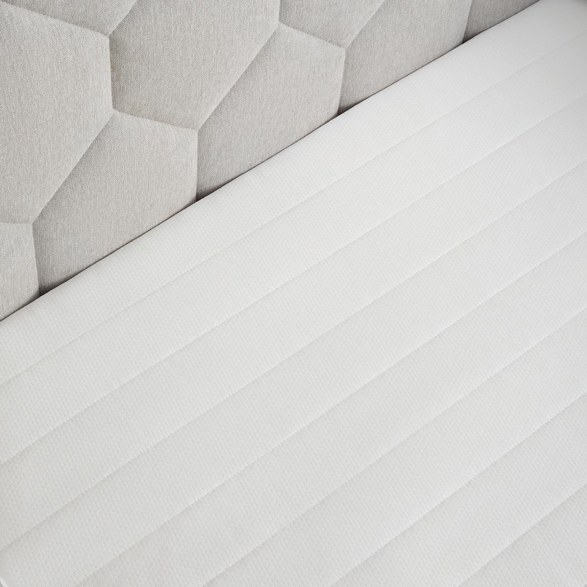 Boxbett Maya-D-Exklusiv Hellgrau ca. 160x200cm - Hellgrau/Schwarz, Konventionell, Holz/Holzwerkstoff (160/200cm) - Mömax