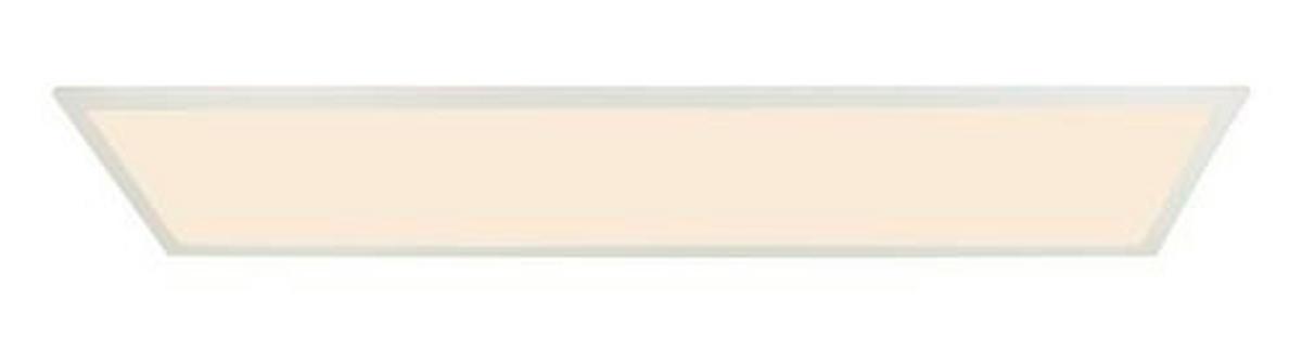 Stropna Led-svetilka Rosi - bela/opal, Basics, kovina/umetna masa (80/20/5,3cm) - Globo