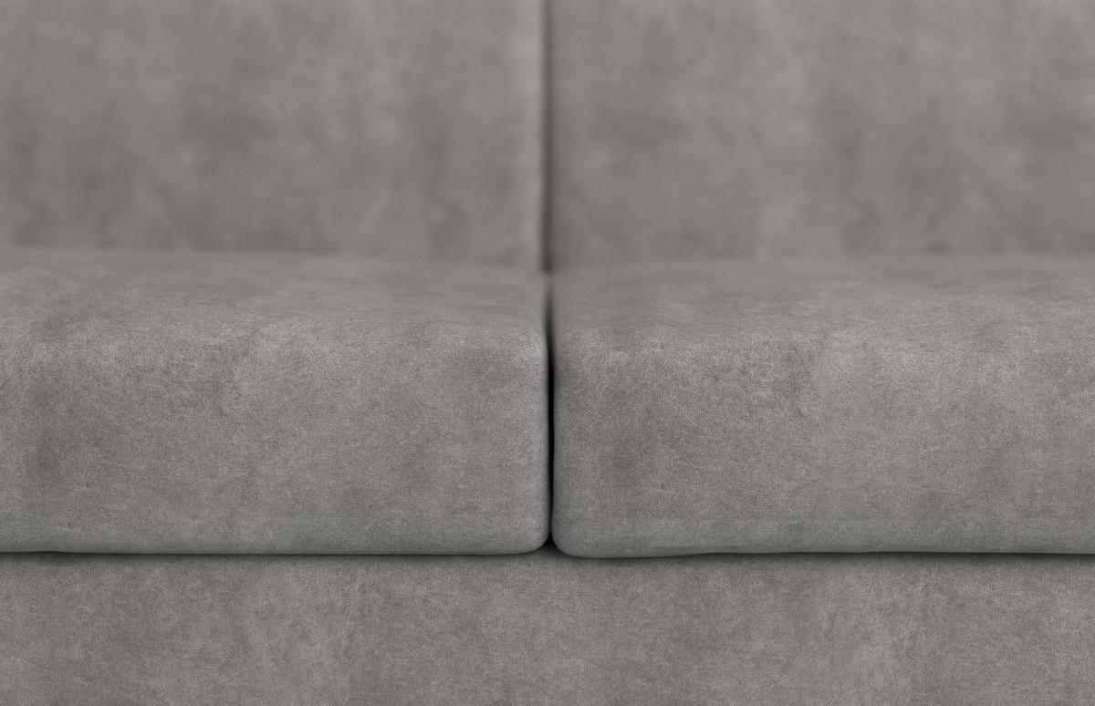 Kanapéágy Verona - szürke, Konventionell, faalapú anyag/textil (206/82-100/101cm) - Mömax