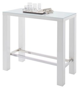 Bartisch In Weiss Hochglanz Online Kaufen Momax
