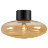 Deckenleuchte Locus Ceiling Bernsteinfarben max. 40 Watt - Bernsteinfarben, Basics, Glas/Metall (28,5/28,5/17cm) - Markslöjd