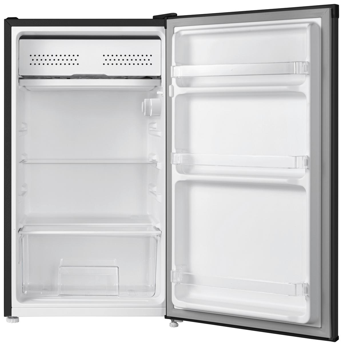 Kühlschrank Respekta Ricco KG83S-52 Schwarz - Schwarz, Basics, Glas/Kunststoff (47,4/83,1/44,7cm) - Respekta