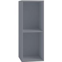 Regal Platto, Siva - siva, Basics, leseni material (34/72/30cm) - MID.YOU