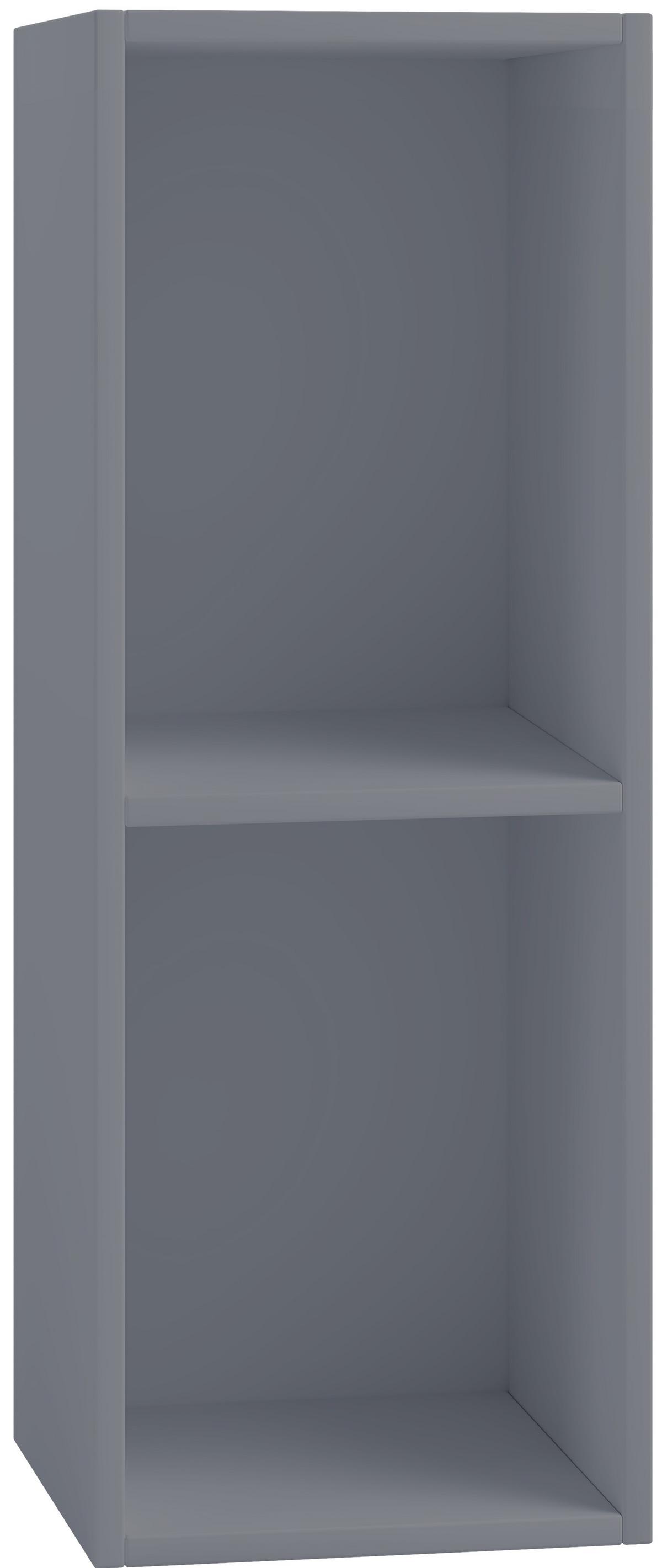 Regal Platto, Siva - siva, Basics, leseni material (34/72/30cm) - MID.YOU