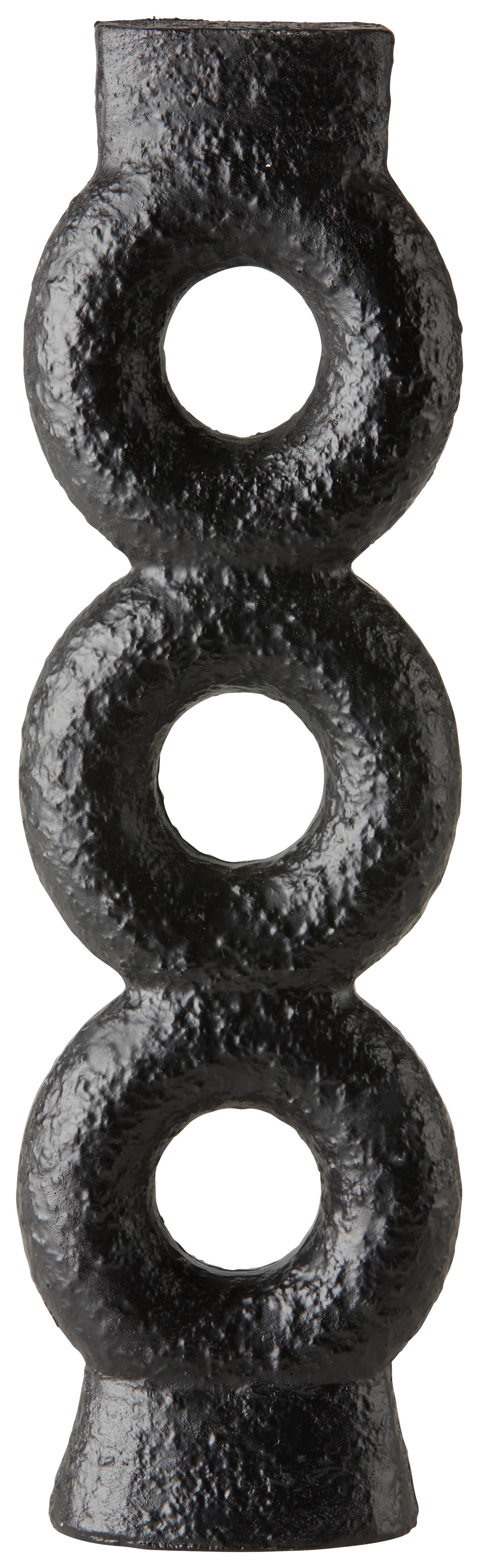 Sculptură Binge - negru, plastic (10/35/3cm) - Modern Living