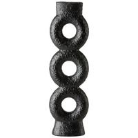 Skulptur Binge in Schwarz - Schwarz, Kunststoff (10/35/3cm) - Modern Living