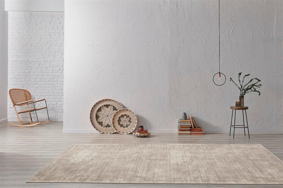 FLACHWEBETEPPICH BRIDGET 125 CREME - Creme, Konventionell, Textil (200/290cm) - Kayoom