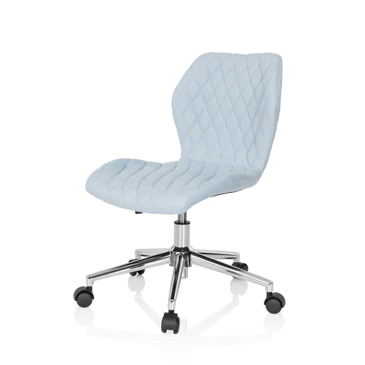 Mladinski Vrtljivi Stol Joy Ii, Svetlo Modra - svetlo modra, Basics, umetna masa/tekstil (47/73-83/43cm) - MID.YOU