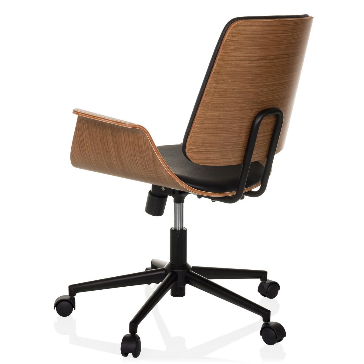 Pisarniški Stol Cenca I, Črna - črna, Moderno, kovina/umetna masa (68/92/63,5cm) - MID.YOU