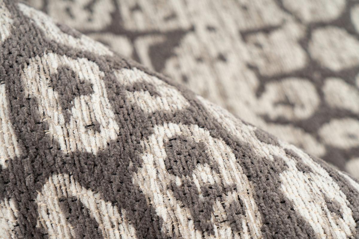 Flachwebeteppich Davio 300 - Grau, Konventionell, Textil (160/230cm) - Kayoom