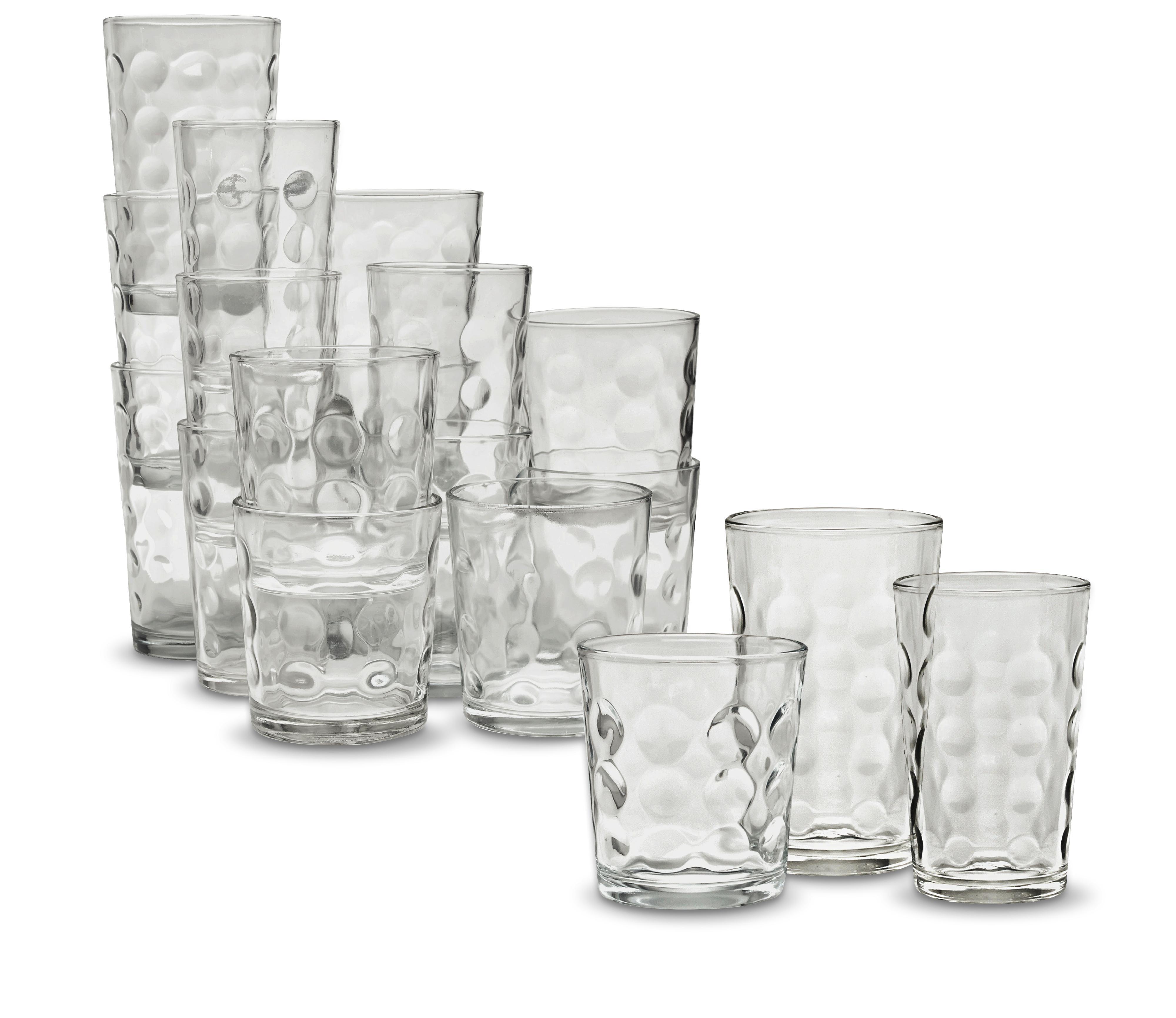 Gläserset Cora, 18-teilig - Klar, MODERN, Glas - Mömax modern living